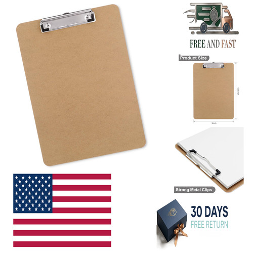 Wood clipboard letter size - clipboard,,