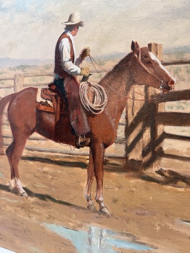 Original oil painting - oil, on