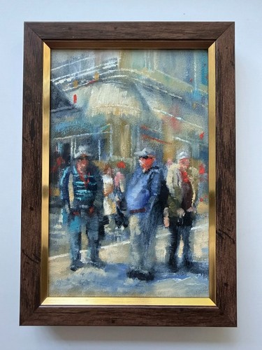 Impressionist cityscape - impressionist,